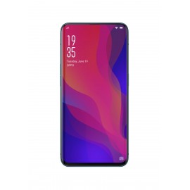 اوبو FIND X بشريحتي اتصال , سعه 256 جيجابايت , 8 جيجا رام , شبكه الجيل الرابع ال تي أي , لون ازرق