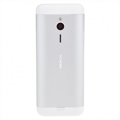 Nokia 230 Dual Sim - 2.8 Inch, 16MB RAM, GSM, Silver