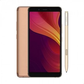 موبايل انفينيكس نوت 5 ستايلس X605 ثنائى الشريحة  سعه 32 جيجا بايت , 4 جيجابايت , الجيل الرابع , اللون ذهبي