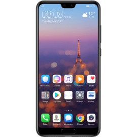هواوي P20 برو , سعه 128 جيجابايت , 6 جيجا رام , الجيل الرابع ال تي أي , لون اسود