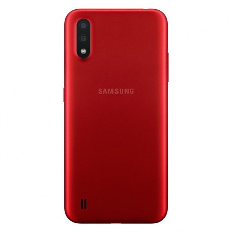 Samsung Galaxy A01 - 5.7-inch 16GB-2GB Dual SIM 4G Mobile Phone - Red